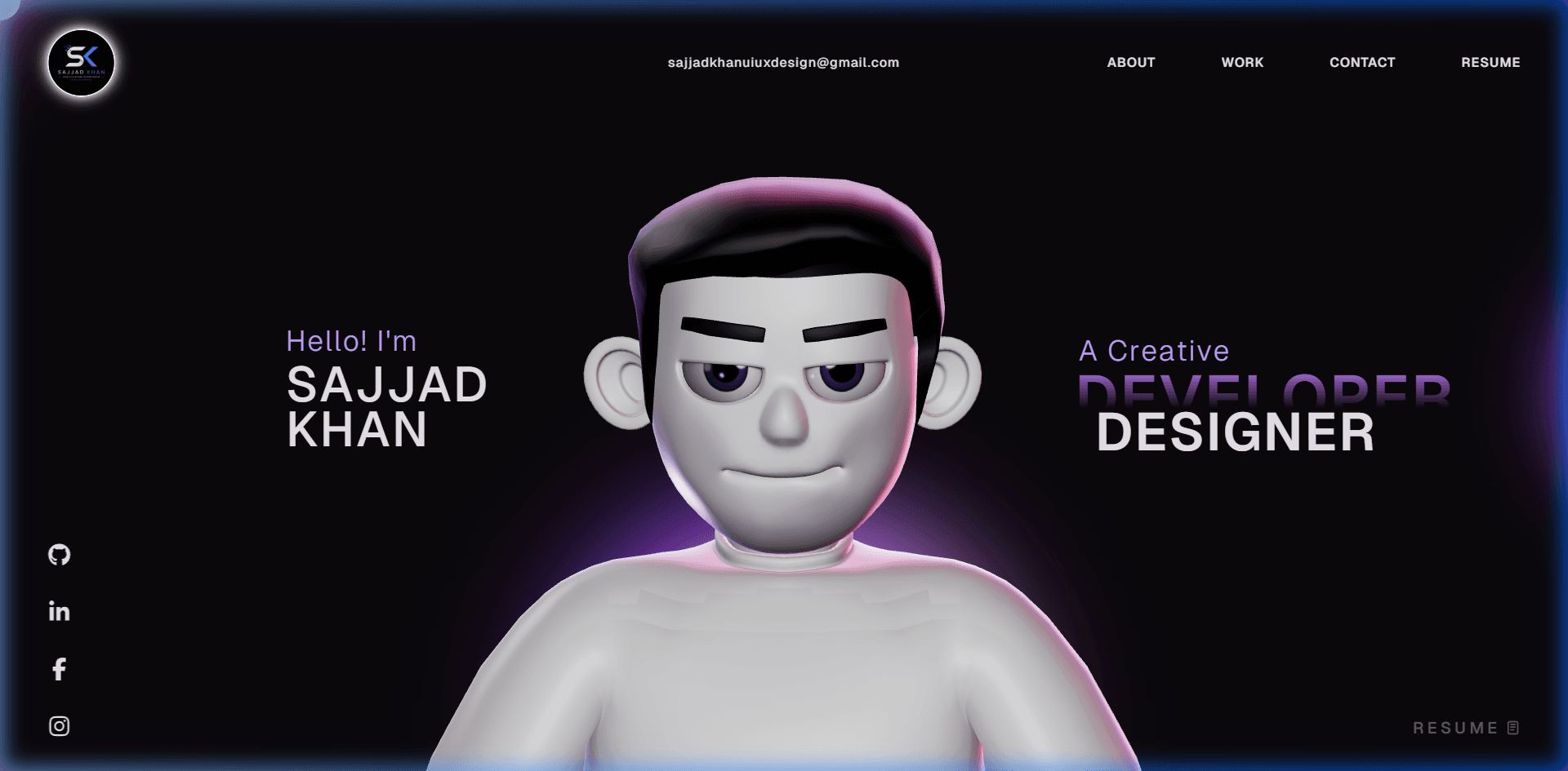 Tech Portfolio Website