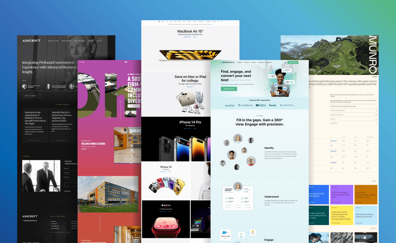 corporate website design